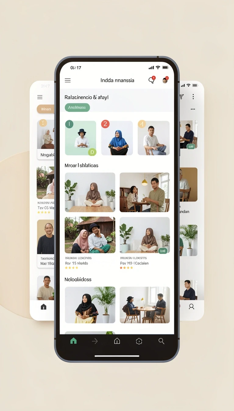 Tampilan utama aplikasi 7meter APK Terbaru untuk Android Tanpa Iklan yang intuitif dan efisien.